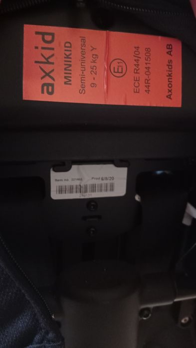 Fotelik Axkid Minikid 9-25 kg