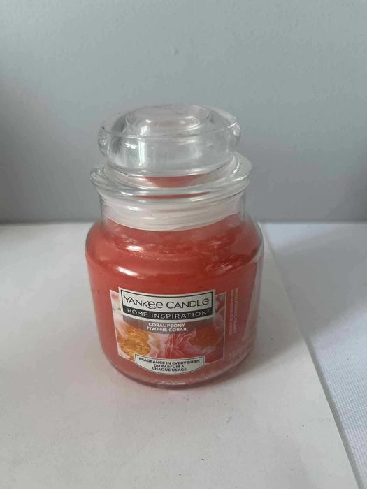 Świeca Yankee Candle Home Inspiration Coral peony piwonia 104g