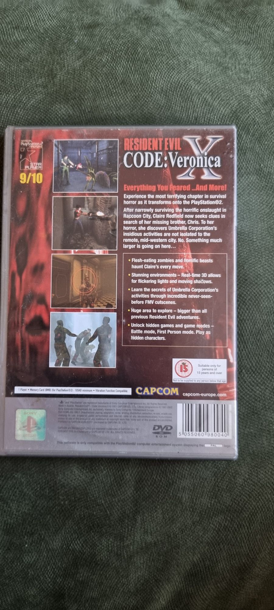 Resident Evil code veronica X ps2