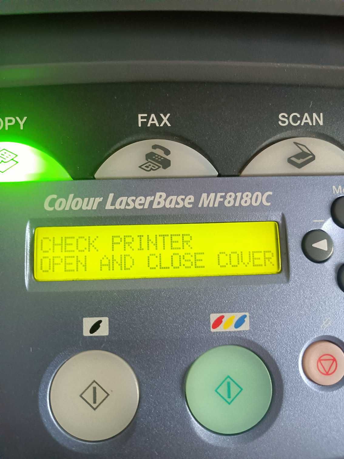 Laserowa drukarka CANON  MF 8180C + nowy Bęben