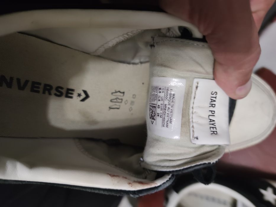 Tenis pretos converse