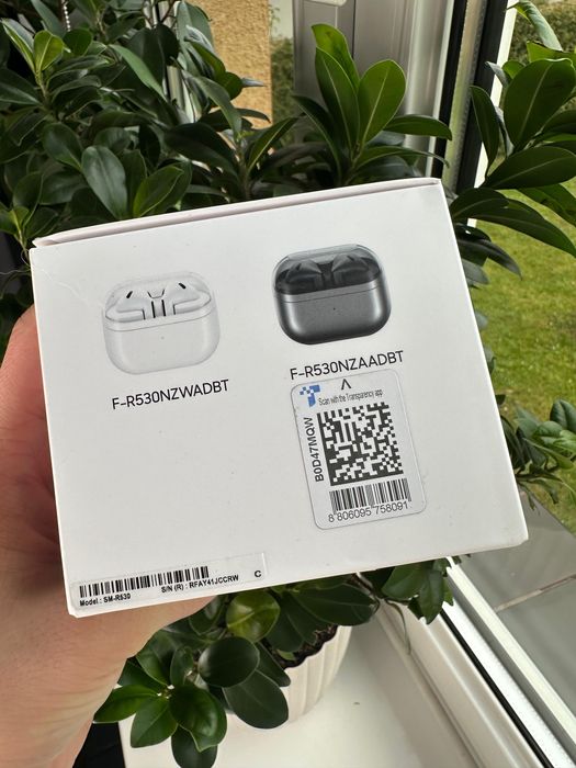 Słuchawki bezprzewodowe +etui  Samsung Galaxy Buds3 R630 szare