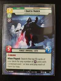 Star Wars Unlimited Darth Vader Commanding the First Legion Hyperspace