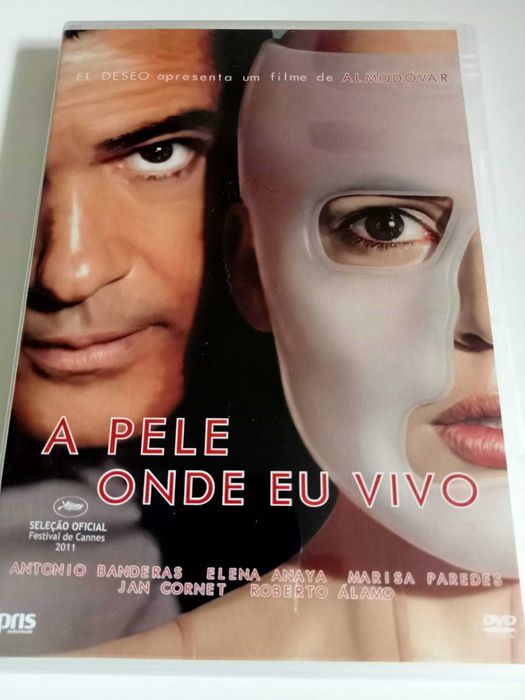 DVD "A pele onde eu vivo", de Pedro Almodóvar. Raro.