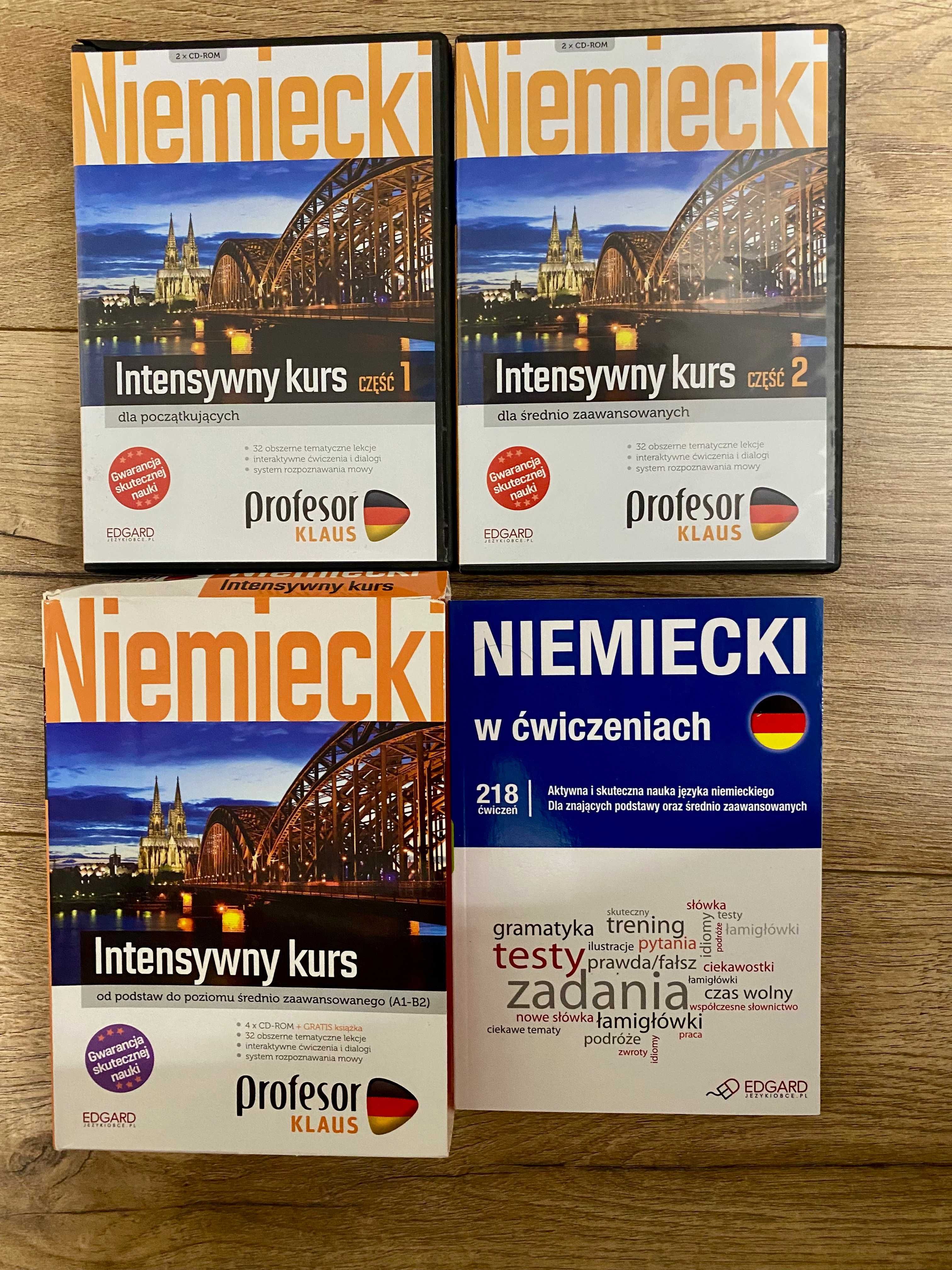 Niemiecki intensywny kurs Profesor Klaus A1-B2
