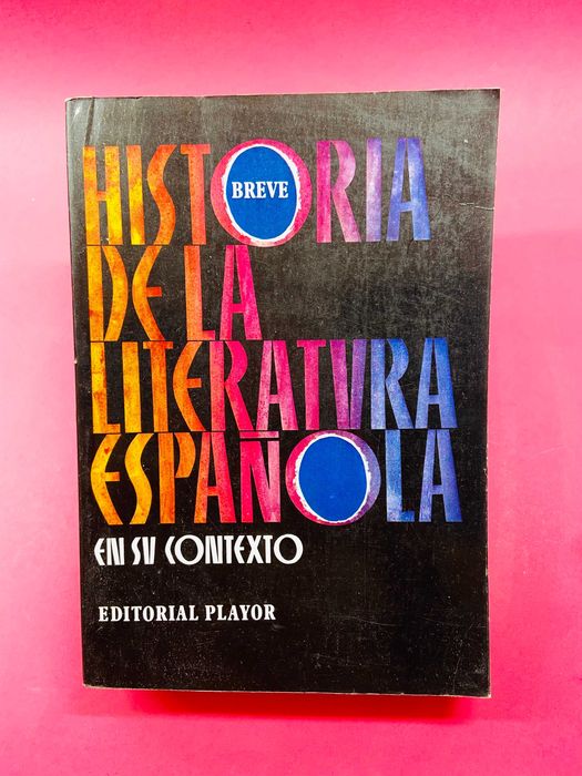 Historia de la Literatura Española - Autores Vários