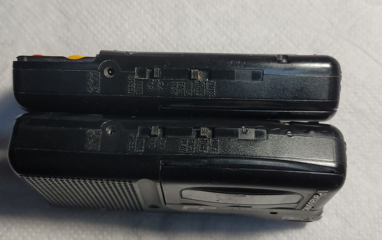 Диктофон кассетный 2 един Panasonic, sharp  цена2
