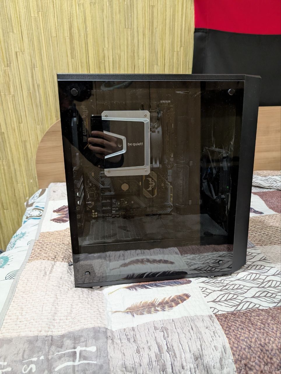 не повна збірка Ryzen 5 2600x, asus b450pro, bequit shadow rock3