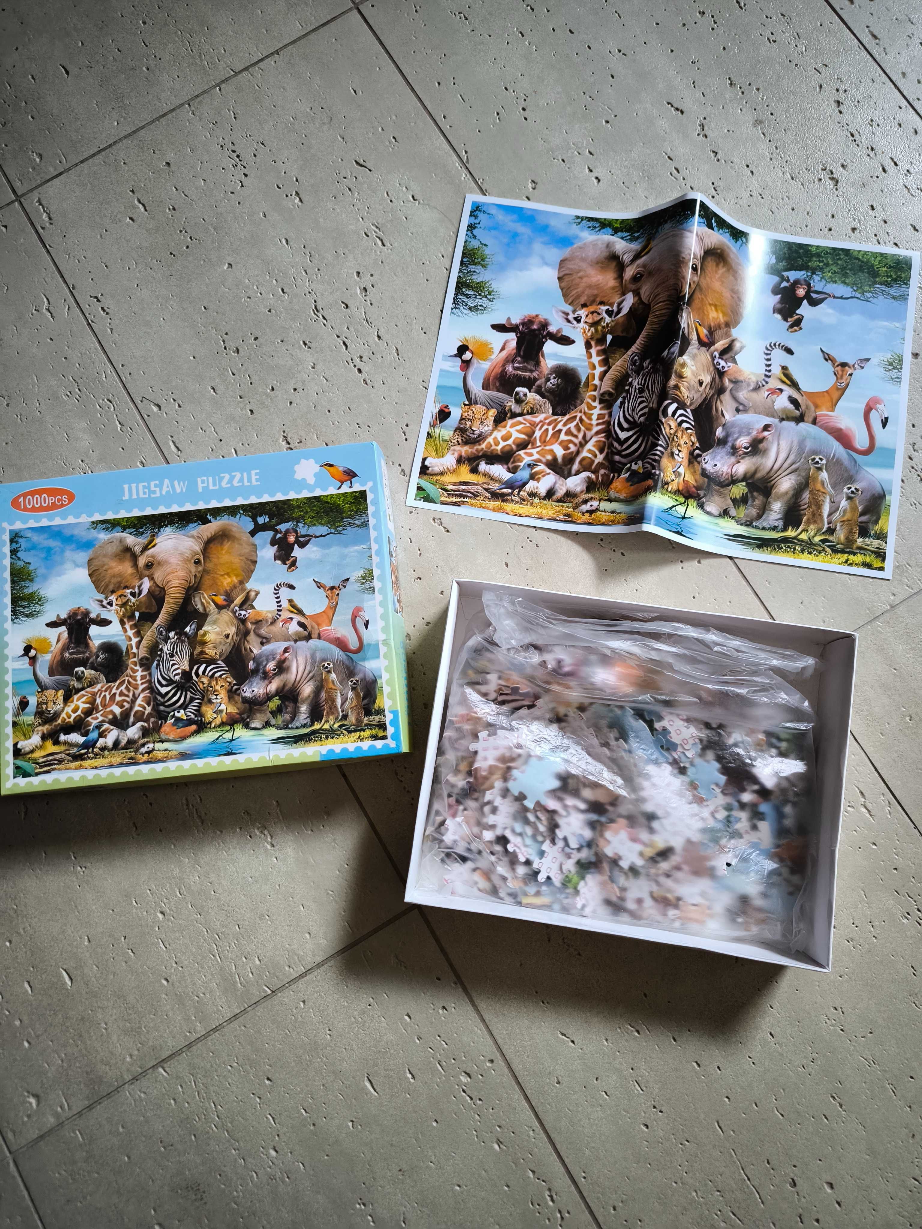 Puzzle dżungla 1000 elementow