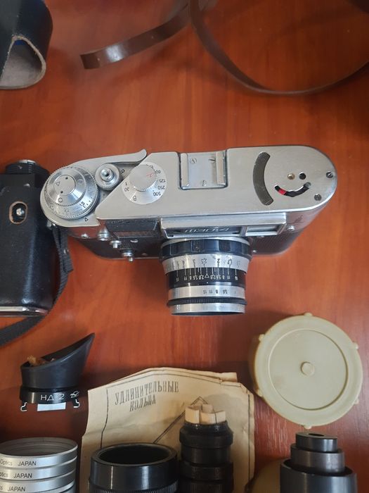 Объектив И23У, Смена-2, ФЭД 4, Индустар 61, светофильтры СССР