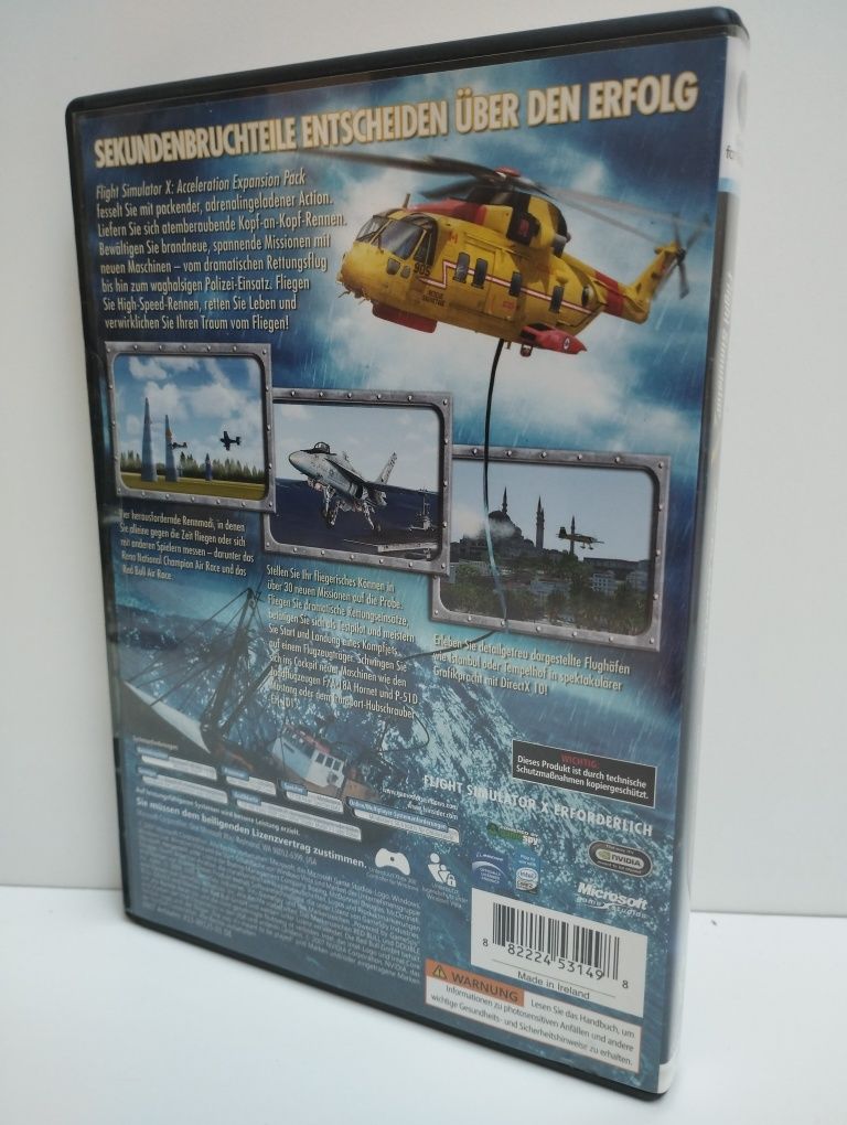 Gra PC Flight Simulator X Acceleration Dodatek