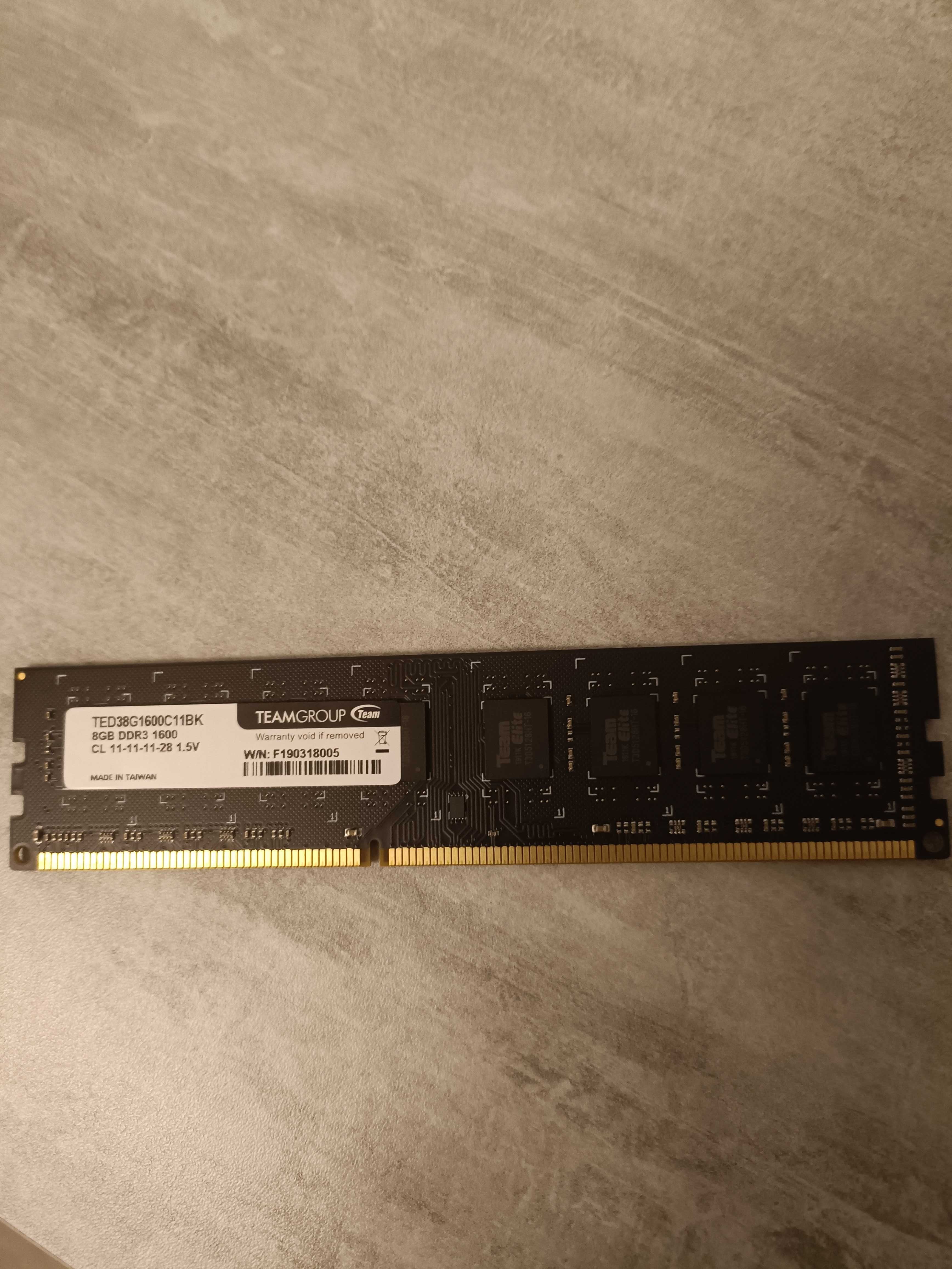 Team DDR3 1600 8Gb