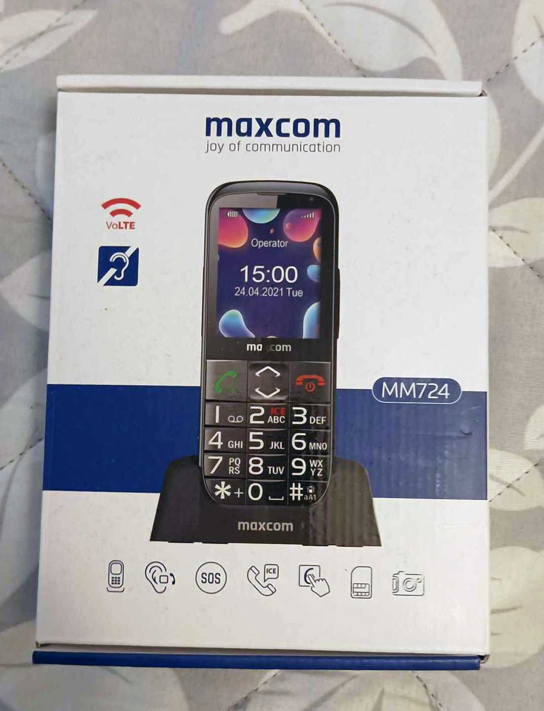 Telefon Maxcom MM724 - idealny dla seniora!