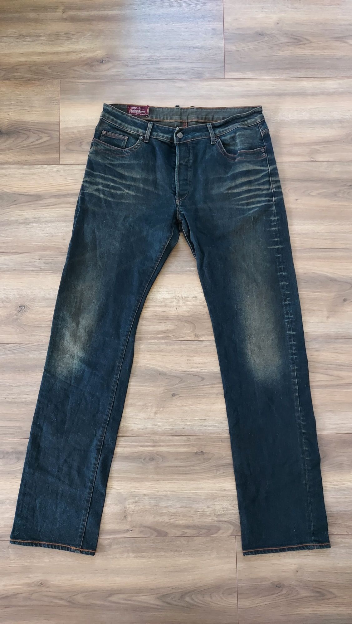 Spodnie jeansy Malboro classic W36L36 vintage