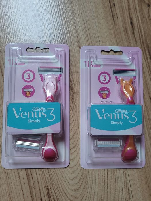 Gillette Venus 3 simply 2 opakowania nowe