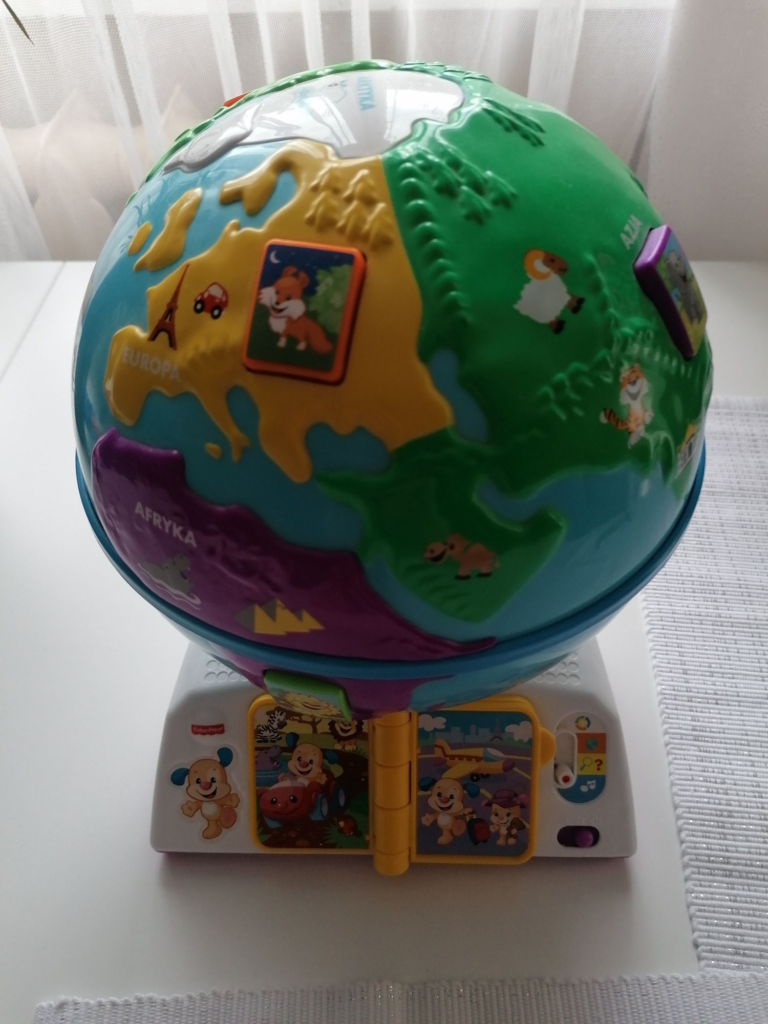 Edukacyjny Globus odkrywcy Fisher Price