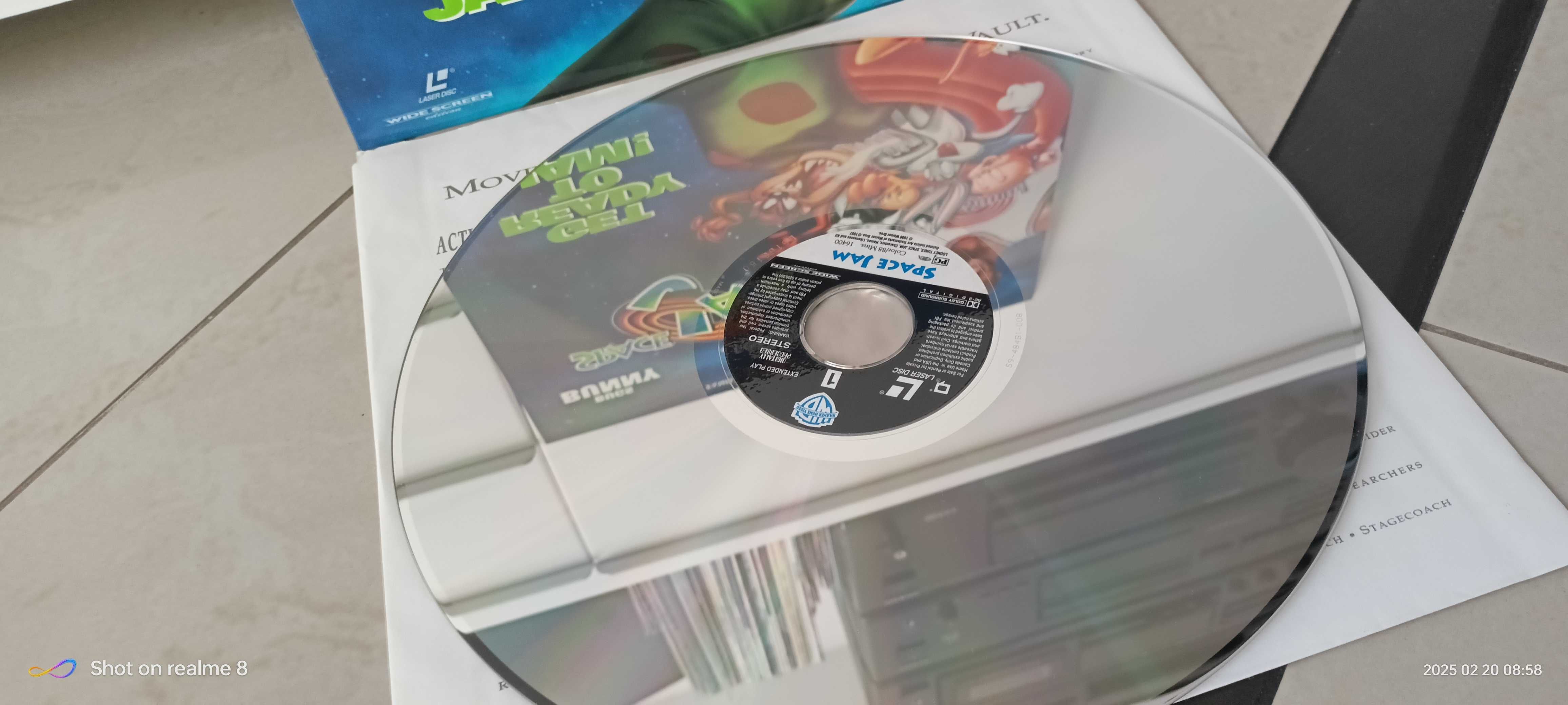 Laserdisc -Space Jam- NTSC