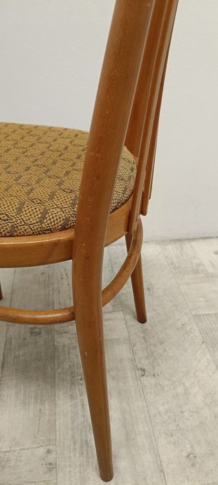 krzeslo krzesła komplet Czechosłowacja lata 70-te vintage design