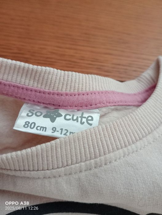 Dres dla dziewczynki rozmiar 80