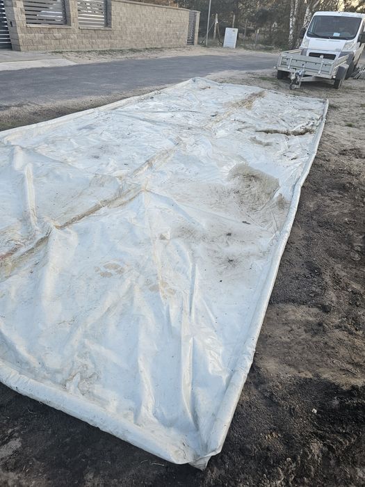 Plandeka przeciwrozlewowa, myjnia, mata dezynfekcyjna, pryszczyca