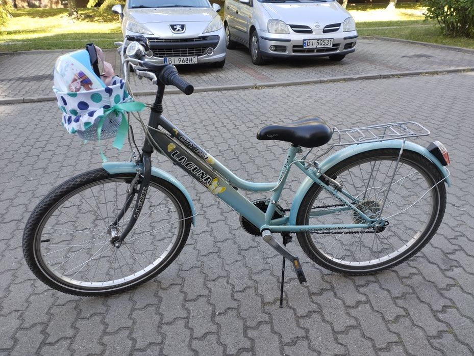 Rower miejski damka dziecięcy laguna
