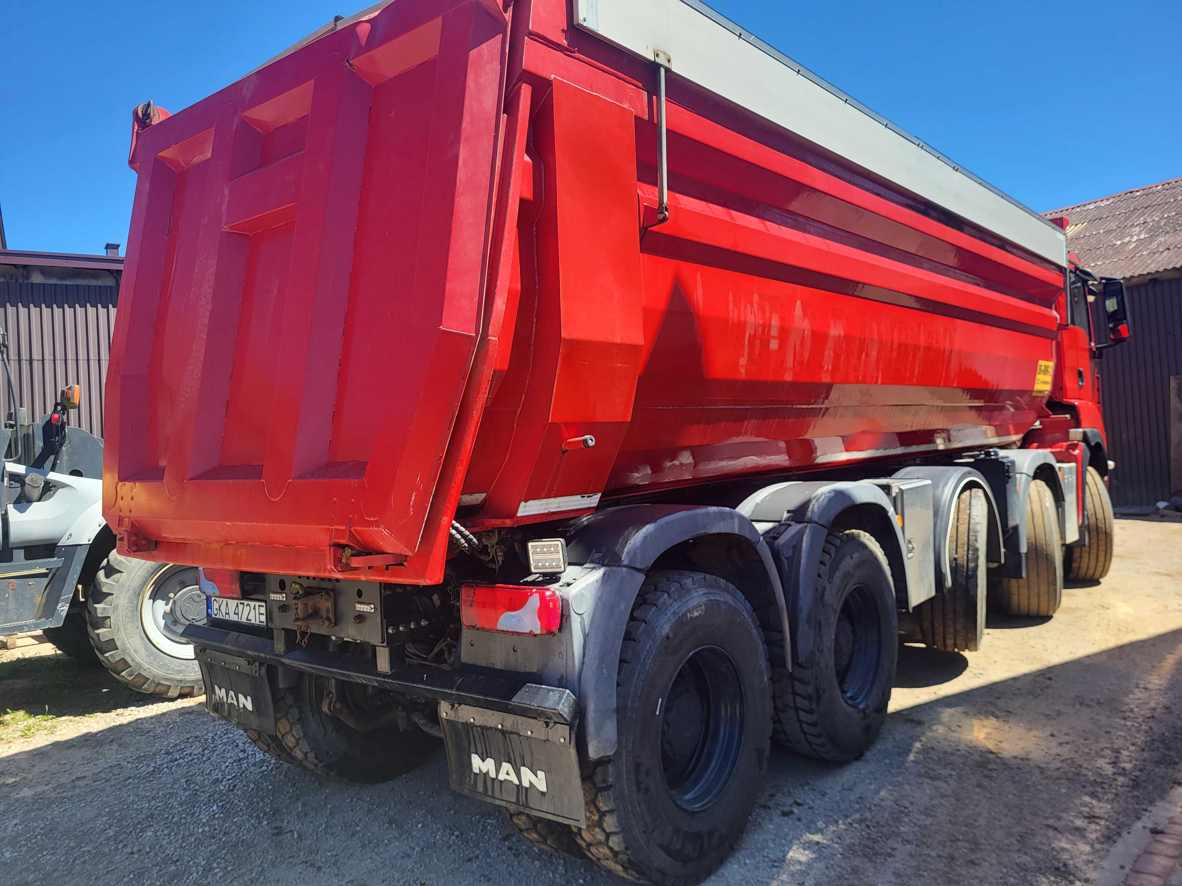 Wywrotka MAN TGS 49.460 8x8 10x8