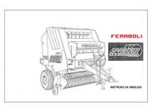 Instrukcja obsługi prasa Feraboli Sprinter 165