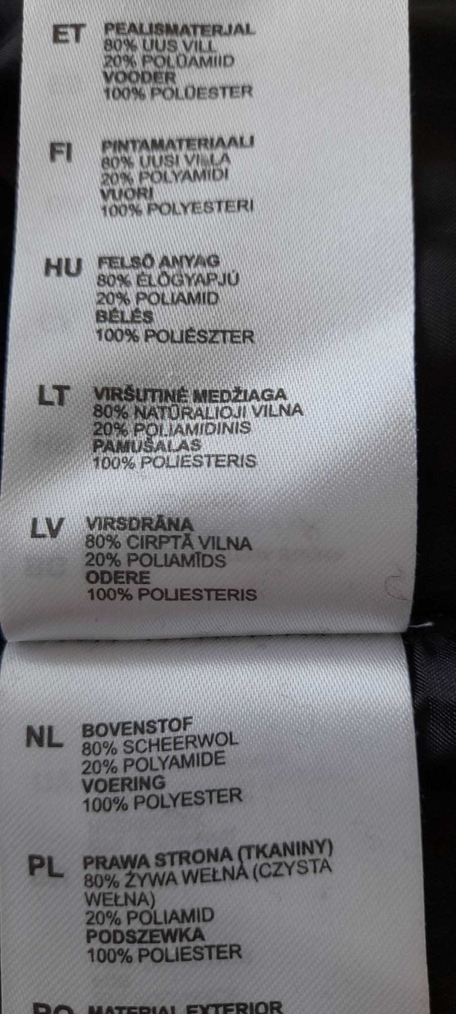 Marc O’Polo Italian Fabric Wool wełniana spódnica rozmiar 34