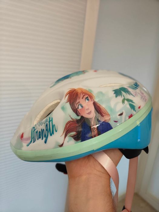 Kask rowerowy Kraina Lodu