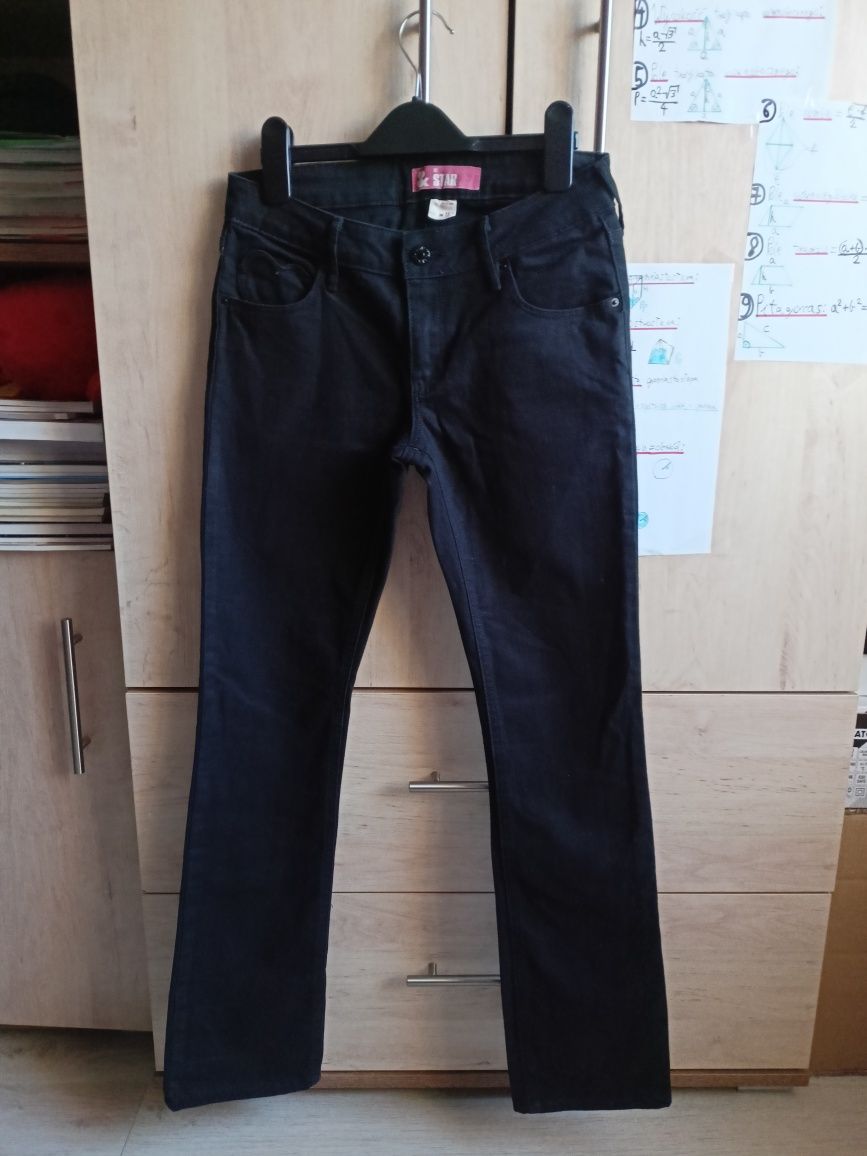 czarne jeansy skinny H&M roz. S