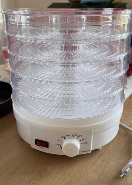 Trwała Mocna Suszarka do Grzybów Żywności 500W 5 SIT Owoce Warzywa PRO