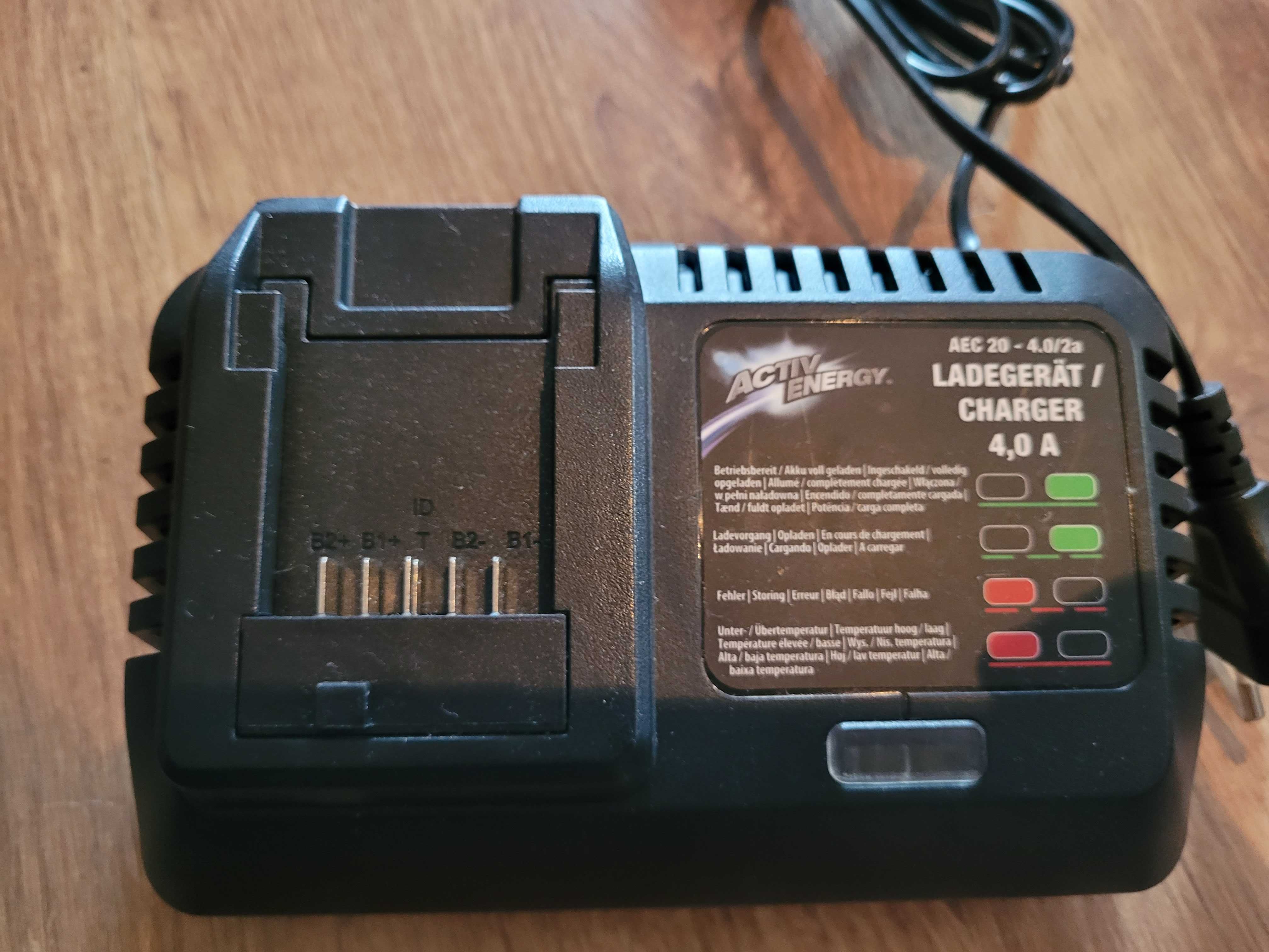 Ładowarka ferrex activ energy 20v 40v