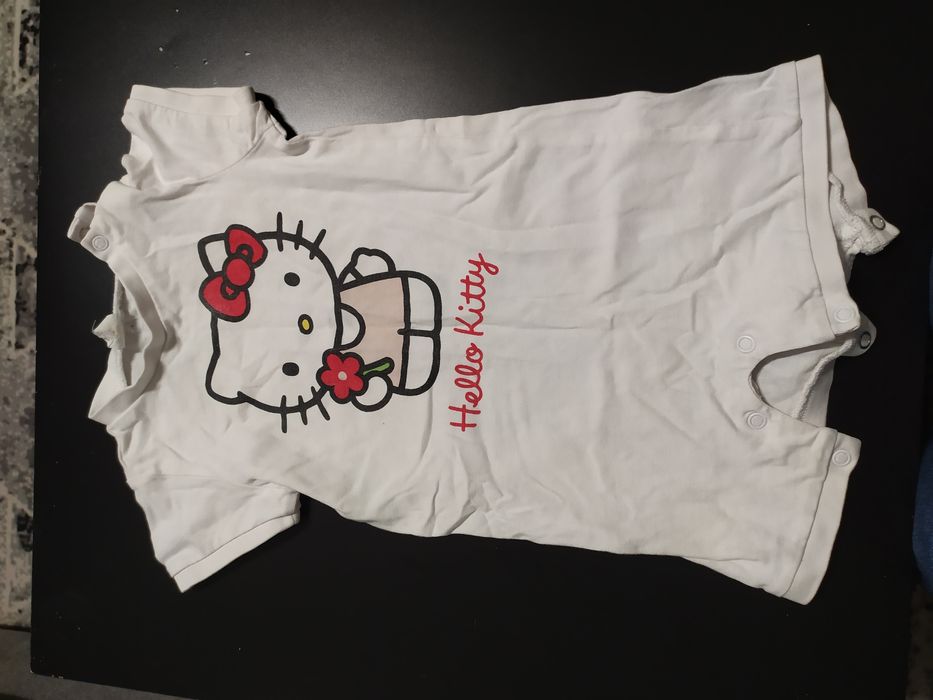 Rampers dziewczęcy r.68 hello kitty H&M