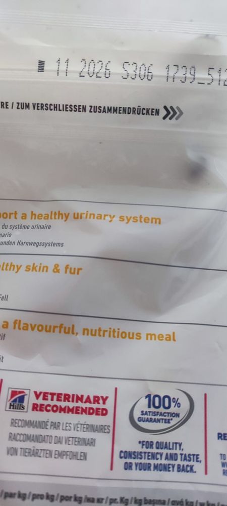 Hills sucha karma dla kota 3kg urinary