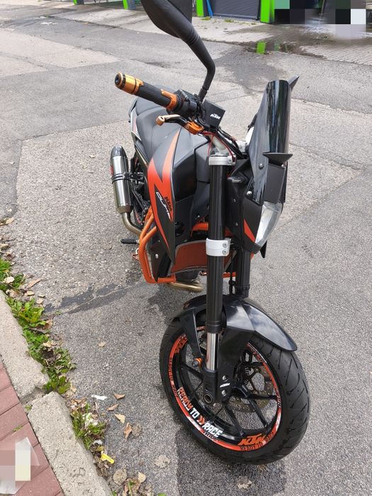 Jak nowy motocykl KTM Duke 690, rocznik 2014 ABS, idealny, sportowy