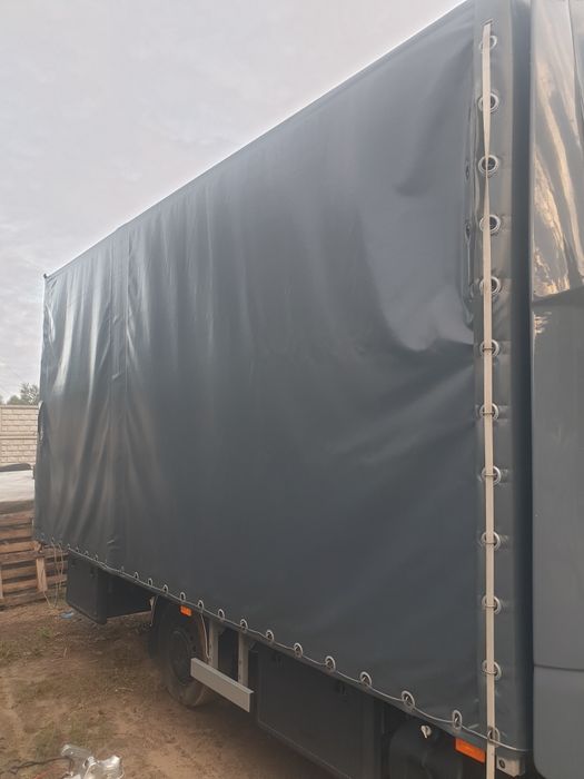 Plandeka Bus  przyczepa Firana 12ep 480x245x230cm  celna Fliz Brezent