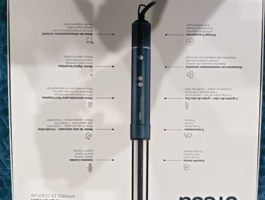 Modelador de cabelo Ufesa