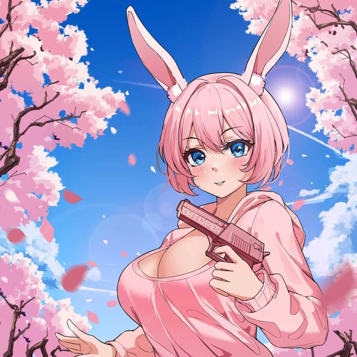 Коврики для мышки GITOPER - Setsuna / Sakura Rabbit / Senbon Royal