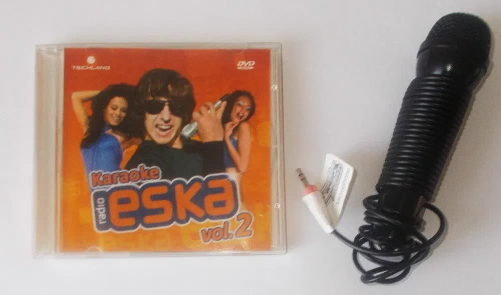 Karaoke Radio Eska Hity na Czasie vol.2 DVD PC+ mikrofon