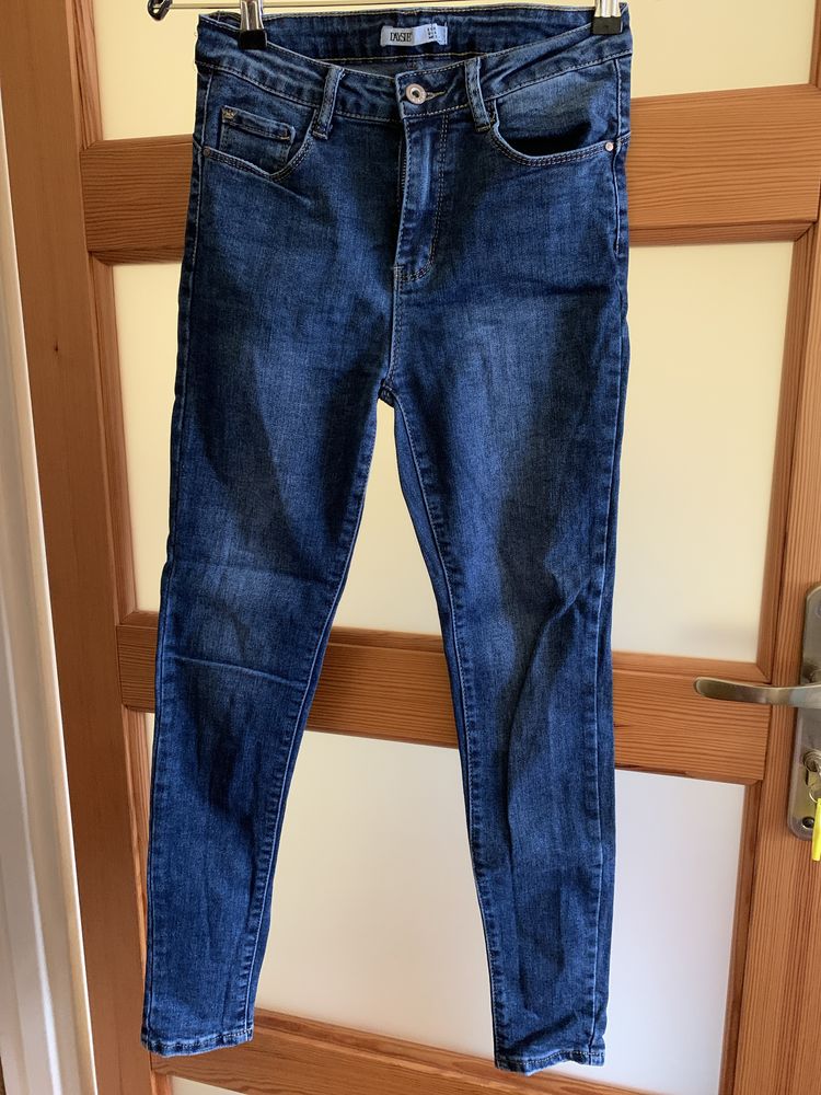 Spodnie jeans damskie m 38