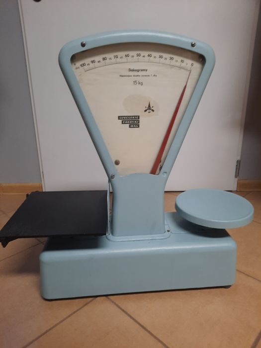 Waga szalkowa sklepowa PRL rok produkcji 1965
