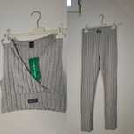 Komplet legginsy + bluzka S