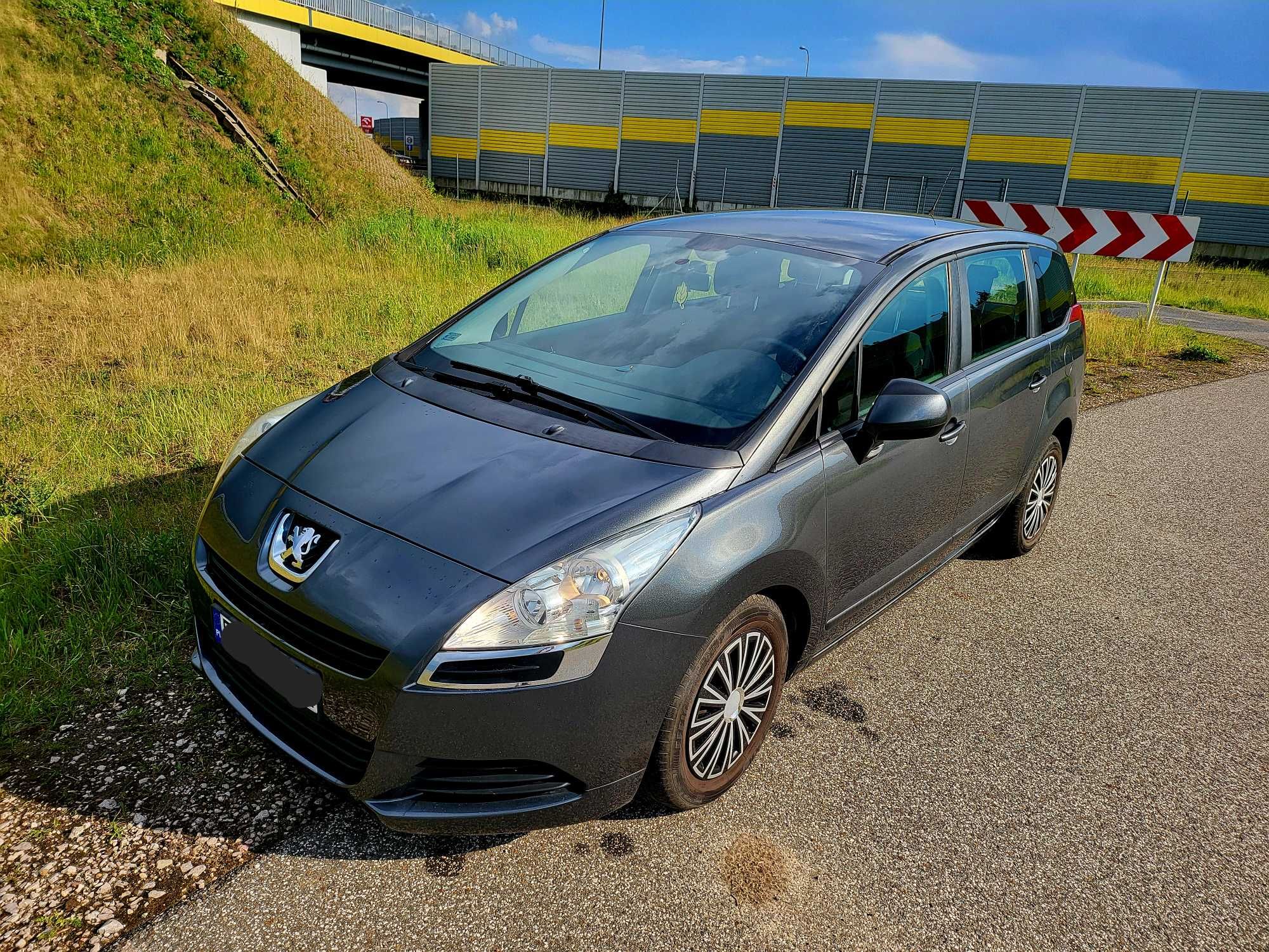 PEUGEOT 5008 1.6 hdi klima 6bieg  Salon Polska 1 właś ZAR.W POLSCE