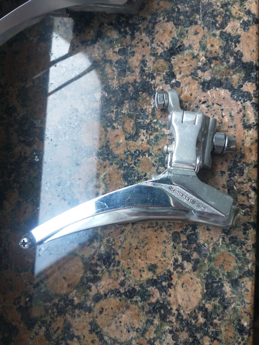 Przerzutka szosowa retro przednia na hak, Shimano 600