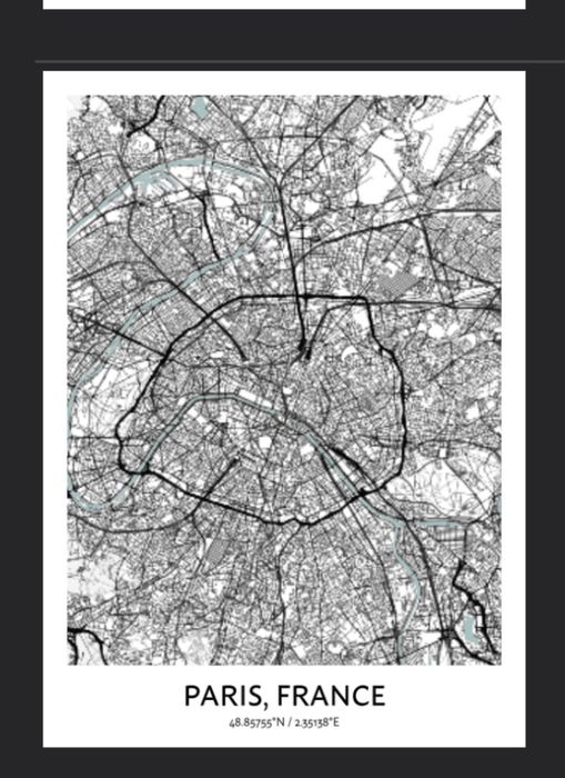 Plakaty Paryż, Wrocław, Genewa 50x70