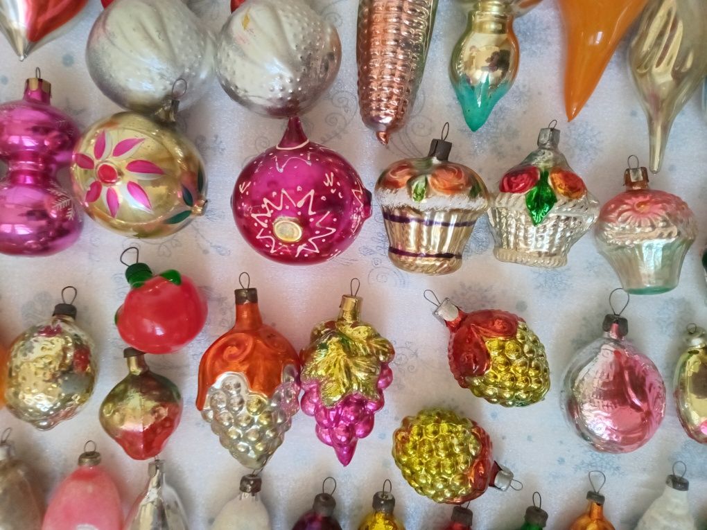 Елочные игрушки СССР