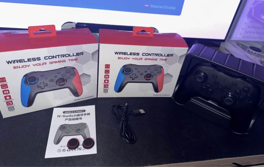 Comando Tipo Nintendo Switch Pro