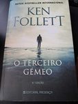 Livro Ken Follett " O terceiro gemeo"
