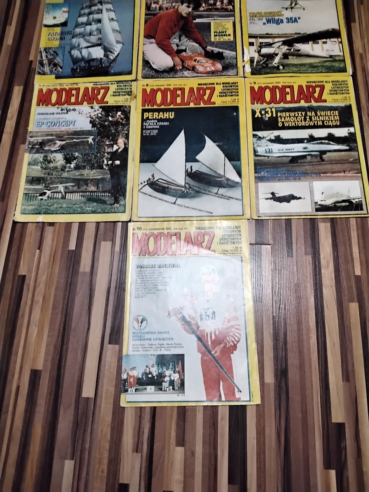 Miesięcznik Modelarz z 1995 roku