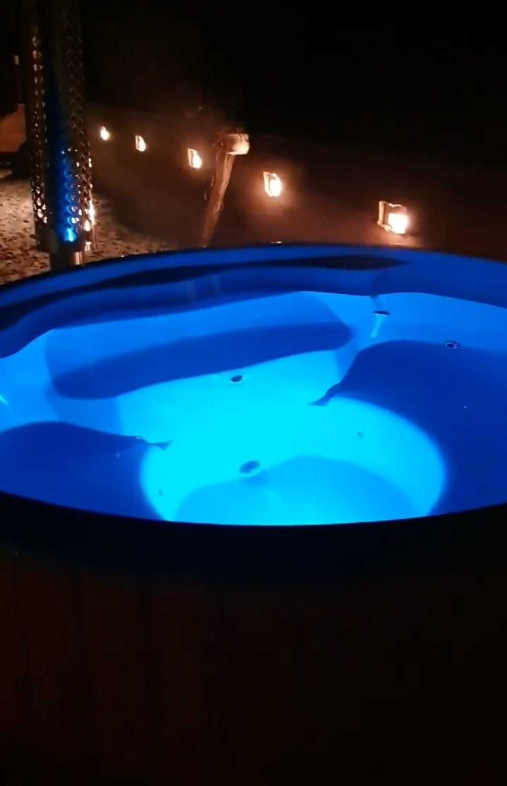 Balia ogrodowa, LED, Jacuzzi